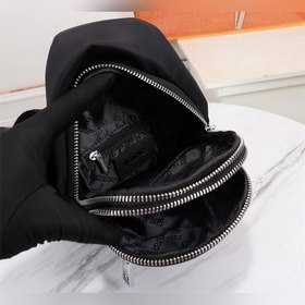 Versace сумка-нагрудник из нейлоновой ткани с двумя молниями Моде
