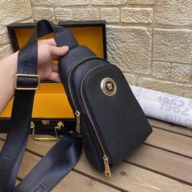 Мужская сумка через плечо Versace Модель： 529-4 Мужская сумка-на