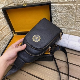 Мужская сумка через плечо Versace Модель： 529-4 Мужская сумка-на