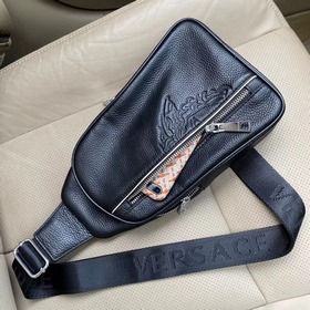 Мужская сумка через плечо Versace, модель： 6031 Изготовлена из вы
