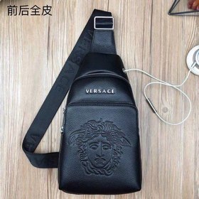 Мужская сумка на грудь Versace, модель： 6043 Внутренняя и внешняя