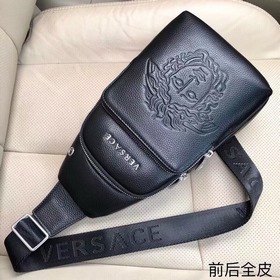 Мужская сумка через плечо Versace, модель： 6043 Изготовлена из вы