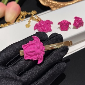 Versace Medusa серьги/заколки/колье Добавьте немного цвета в летн