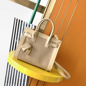 Классическая сумка YSL в форме гармошки, сумка-тоут из натурально