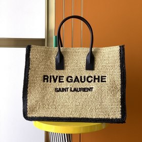 YSL Лафи плетеная сумка для покупок, сумка-тоут, сумка для покупо
