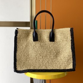 YSL Лафи плетеная сумка для покупок, сумка-тоут, сумка для покупо