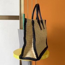 YSL Лафи плетеная сумка для покупок, сумка-тоут, сумка для покупо