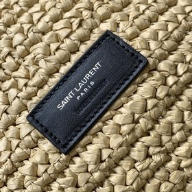YSL Лафи плетеная сумка для покупок, сумка-тоут, сумка для покупо