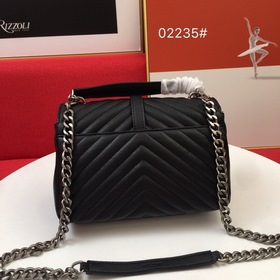 Сумка Saint Laurent из импортной кожи с узором кожи козы Ручная в