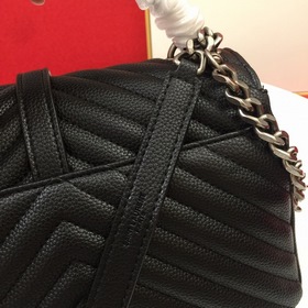 Сумка Saint Laurent из импортной кожи с узором кожи козы Ручная в