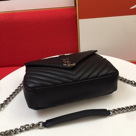 Сумка Saint Laurent из импортной кожи с узором кожи козы Ручная в
