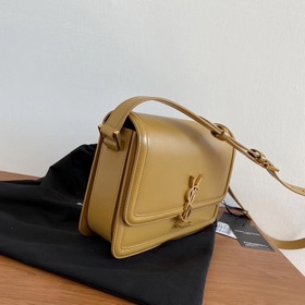 YSL Кожаная сумка через плечо, модель 634305 Изготовлена из высо