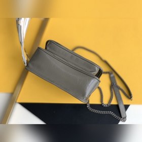 YSL Cement Silver Grey Silver Chain New Version Small В комплекте