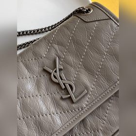YSL светло-серая цепочка, новая версия, маленькая, с D-образной з