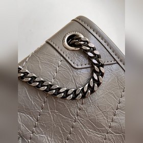 YSL светло-серая цепочка, новая версия, маленькая, с D-образной з