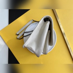 YSL Молочно-белый серебряный цепочка, новая версия, маленький раз