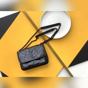 YSL Черная цепочка для оружия, новая версия, маленькая, с D-образ