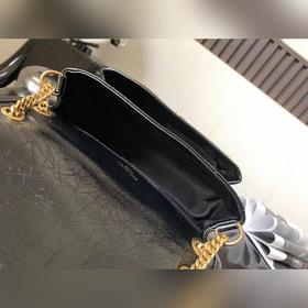 YSL Черная цепочка, новая версия, маленькая, с D-образной застежк