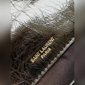 YSL Черная цепочка, новая версия, маленькая, с D-образной застежк
