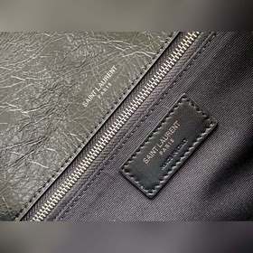 ysl Черная серебряная цепочка, новая версия, средний размер, с D-