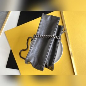 ysl темно-серый цепочка, новая версия, средний размер, с D-образн