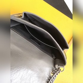 ysl темно-серый цепочка, новая версия, средний размер, с D-образн