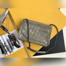 ysl Молочно-бежевый серебряный цепочка, новая версия, средний раз