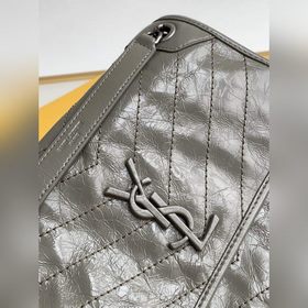 ysl Молочно-бежевый серебряный цепочка, новая версия, средний раз