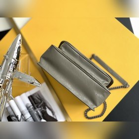 ysl Молочно-бежевый серебряный цепочка, новая версия, средний раз