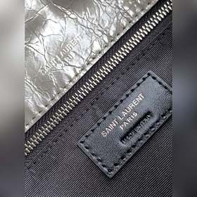 ysl Молочно-бежевый серебряный цепочка, новая версия, средний раз