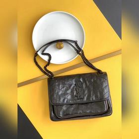 ysl Черная цепочка для оружия, новая версия, средний размер, с D-