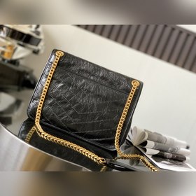 ysl Черная золотая цепочка, новая версия, средний размер, с D-обр