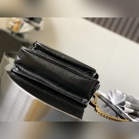 ysl Черная золотая цепочка, новая версия, средний размер, с D-обр