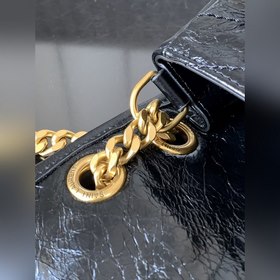 ysl Черная золотая цепочка, новая версия, средний размер, с D-обр