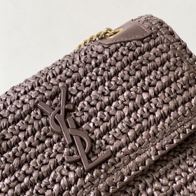 YSL NIKI Серия сумок из кожи плетения, имитирующего рафио Артику