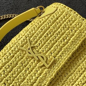 YSL NIKI Серия сумок из кожи плетения, имитирующего рафиа Артику
