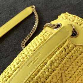 YSL NIKI Серия сумок из кожи плетения, имитирующего рафиа Артику