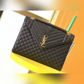 YSL ENVELOPE Большая сумка-конверт Модель： 487198～392740 Новейшая