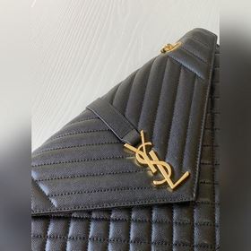 YSL ENVELOPE Большая сумка-конверт Модель： 487198～392740 Новейшая