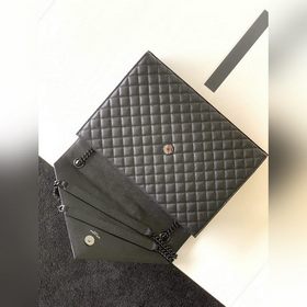 YSL ENVELOPE Большая сумка-конверт Модель： 487198～392740 Новейшая