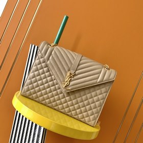 YSL ENVELOPE Большая сумка-конверт Модель： 487198～392740 Новейшая