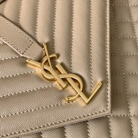 YSL ENVELOPE Большая сумка-конверт Модель： 487198～392740 Новейшая