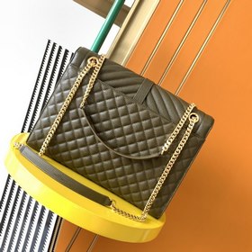 YSL ENVELOPE Большая сумка-конверт Модель： 487198～392740 Новейшая