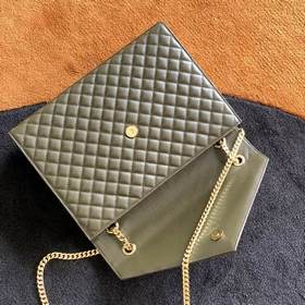 YSL ENVELOPE Большая сумка-конверт Модель： 487198～392740 Новейшая