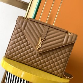 YSL ENVELOPE Большая сумка-конверт Модель： 487198～392740 Новейшая