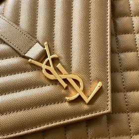 YSL ENVELOPE Большая сумка-конверт Модель： 487198～392740 Новейшая