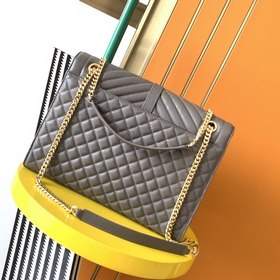 YSL ENVELOPE Большая сумка-конверт Модель： 487198～392740 Новейшая