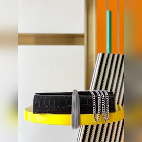 YSL Сумка через плечо с цепочкой и крокодиловым узором Модель： 3