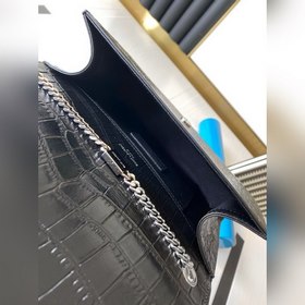YSL Сумка через плечо с цепочкой и крокодиловым узором Модель： 3