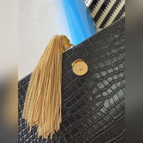 YSL Сумка через плечо с цепочкой и крокодиловым узором Модель： 3
